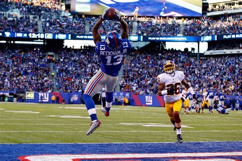 giants rookie odell beckham jr will play in pro bowl wsj