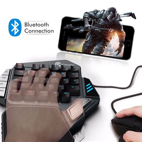 gamesir  gaming keypad  fps mobile games aovmobile legends ros  handed cherry mx red