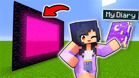 How To Make A Portal To The Aphmau S Secret Diary Dimension In