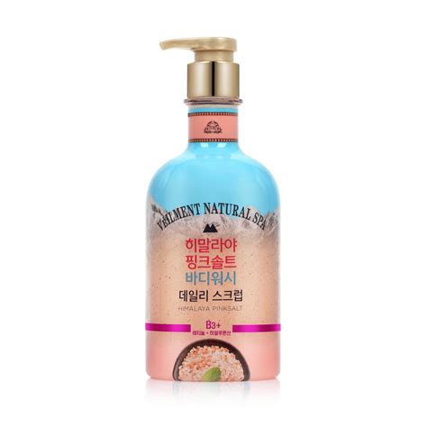 Made In Korea Himalaya Pink Salt Scrub Body Wash 600g Shower Bath