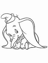 Dumbo Pages Tekeningen Certainly Coloriage Babykamer Schetsen Knuffels Elefante sketch template