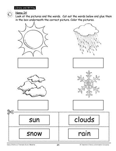 click   print weather worksheets worksheets  kids