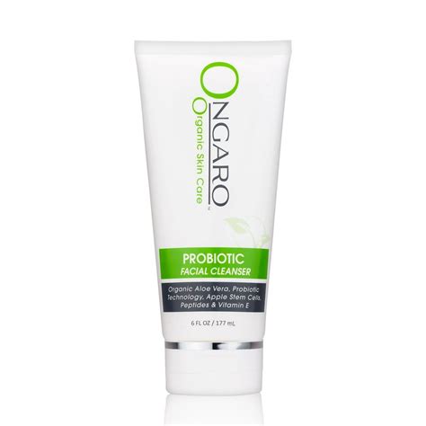 ongaro beauty probiotic facial cleanser anti aging gel face wash cleans clogged pores