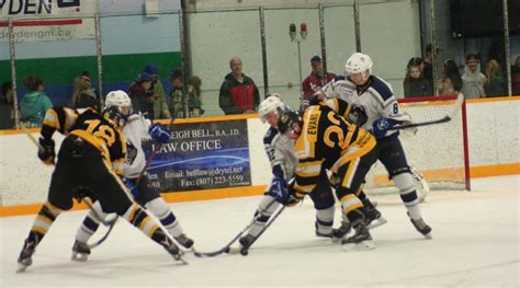 miners defeat gm ice dogs red lake miners