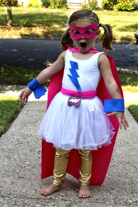 diy super hero costume  girls  chirping moms toddler girl