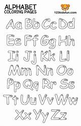 Letters Preschool 123kidsfun Continue sketch template