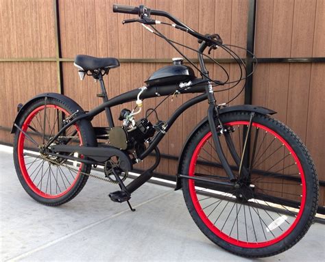 motorized bike kits az beach bikes sikk custom cruisers fat tire cruisers