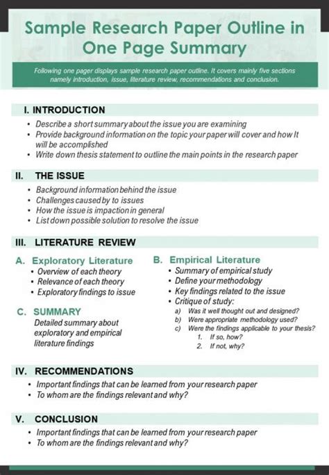research outline sample easy guide  mla research essay outlines