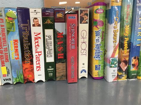 stealthily hiding   vhs tapes  goodwill  find