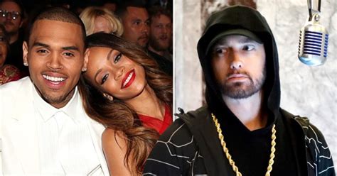 Eminem ‘sides With Chris Brown’ Over Rihanna Beating In