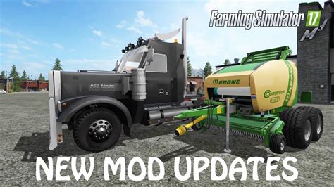 mod updates  farming simulator    pretty cool