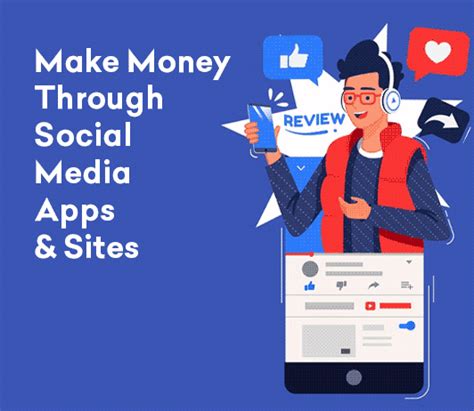 genuine ways  earn money  social media apps sites