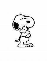 Woodstock Peanuts Abrazos Shown Hugs Muestra sketch template