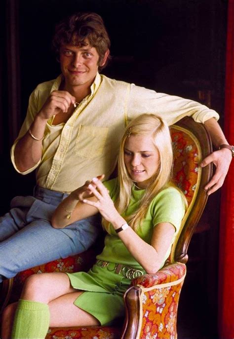 Sixties — France Gall With Her Brother Patrice At Home In