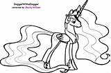 Celestia Ausmalbilder Prinzessin Imagui Mewarnai Getdrawings Clipartmag Teamcolors Ponies sketch template