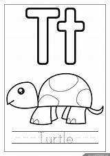 Turtle Worksheet Englishforkidz Lowercase Template Starts Flashcards sketch template