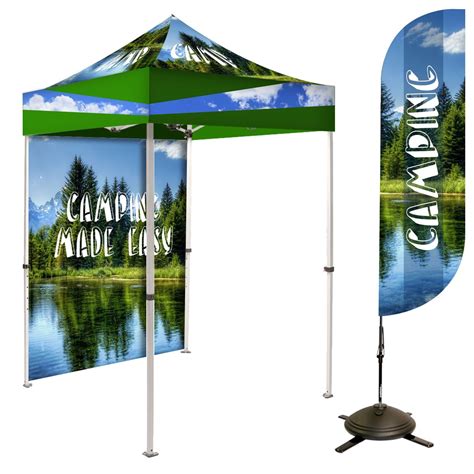 custom xft canopy tents custom  xft pop  tents lush banners