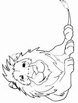 Lion Coloring Pages Male Getcolorings sketch template