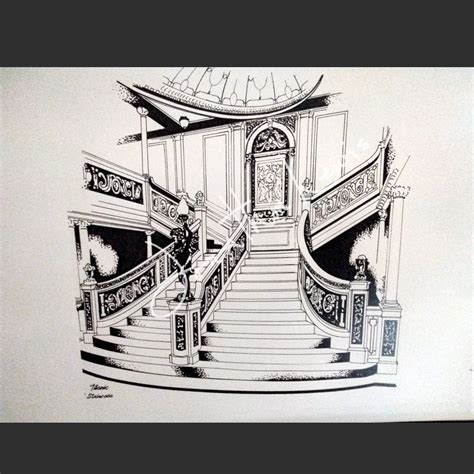 rms titanic grand staircase artwork jonathon lewis ministries