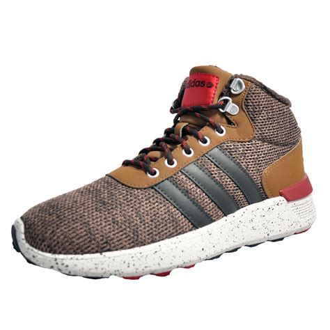 adidas neo lite racer mid mens casual urban hiking  edition boots brown ebay