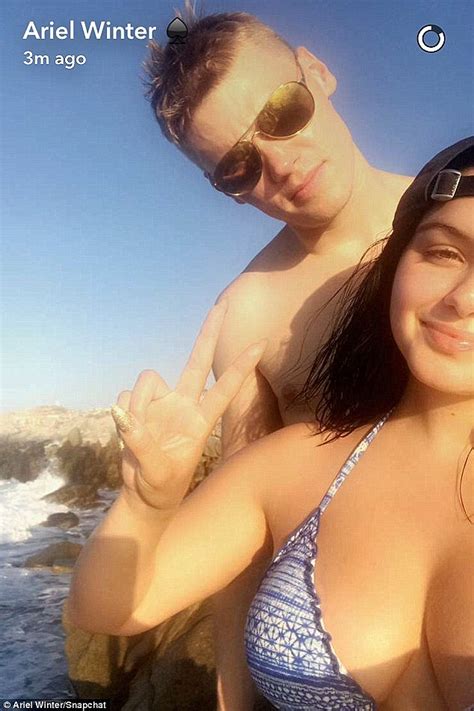 ariel winter shares flashback instagram snap of posterior from mexican holiday daily mail online