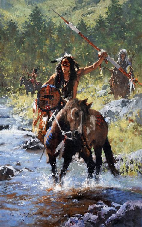 warrior unafraid native american paintings native american girls native american pictures