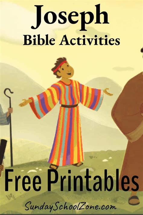 joseph  testament archives childrens bible activities sunday