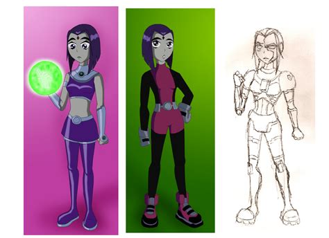 Many Outfits Of Raven By Limey404 On Deviantart