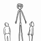 Tall Clipart Short Person Man People Small Cliparts Heights Color Long Clip Pencil Library Clipartix Signwiki Caption Clipground sketch template