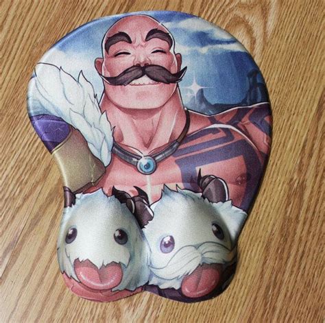 mousepad braum league of legends inspired 3d league of legends league of leguends juegos friki