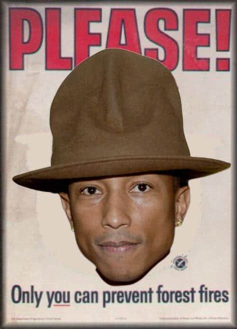 Pharrell Williams Hat At The Grammys Is Now A Twitter Meme