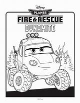 Planes Rescue Fire Coloring Pages Printables Colouring Dynamite Color Disney Sheet Print Sensiblysara Activities sketch template