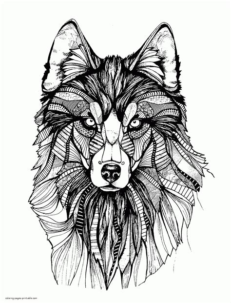 animal mandala coloring pages  adults  easy  complex
