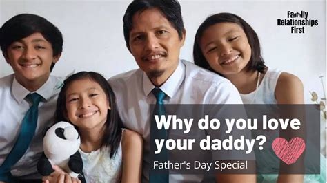 why do you love your father youtube