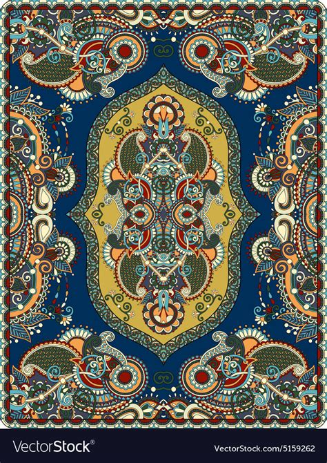 elaborate original floral large area carpet design