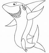 Shark Template Templates Pages Drawing Shape Funny Colouring Crafts Getdrawings sketch template