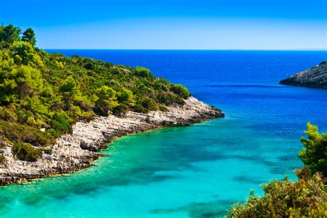 croatia coast sea shrubs nature wallpapers hd desktop  mobile