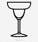 Margarita Glass Clipart Coloring Icon Pinclipart Report Library Pngfind sketch template