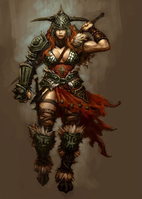 Diablo Iii S Female Barbarian Is Rather Well Armoured Kotaku Australia