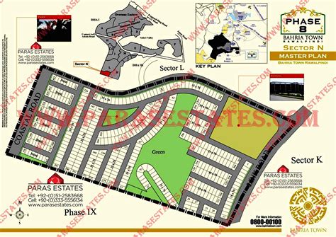 bahria phase 8 sector n paras estates