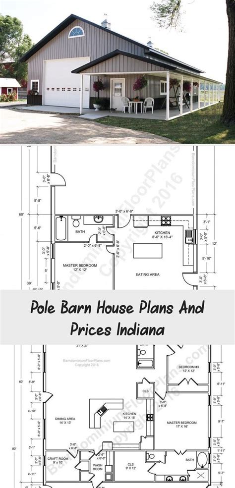 pole barn home floor plans  loft floorplansclick