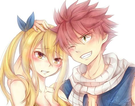 nalu natsu dragneel x lucy heartfilia fairy tail nalu pinterest nalu fairy and