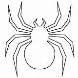 Spider Halloween Coloring Drawing Printable Outline Pages Spiders Template Cartoon Clipart Step Print Big Ages Clipartbest Kids Anansi Cliparts Sheets sketch template