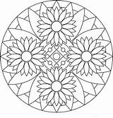 Mandala Coloring Pages Adults Printables Kaynağı Makalenin sketch template