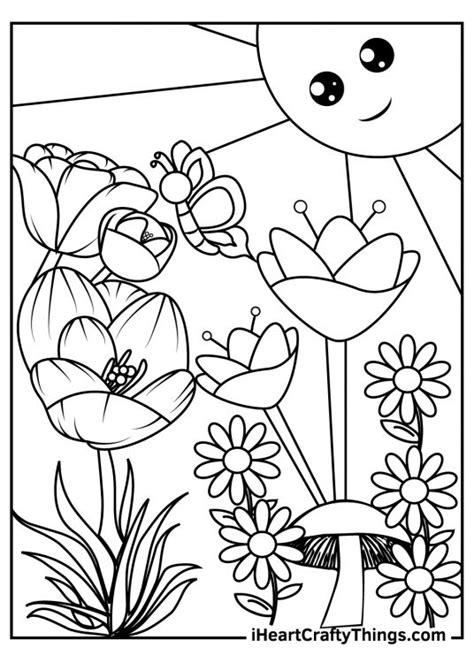 garden coloring pages   printables