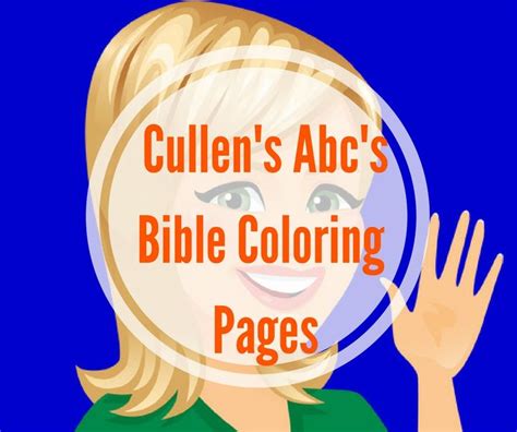 pin  cullens abcs   bible coloring pages preschool bible