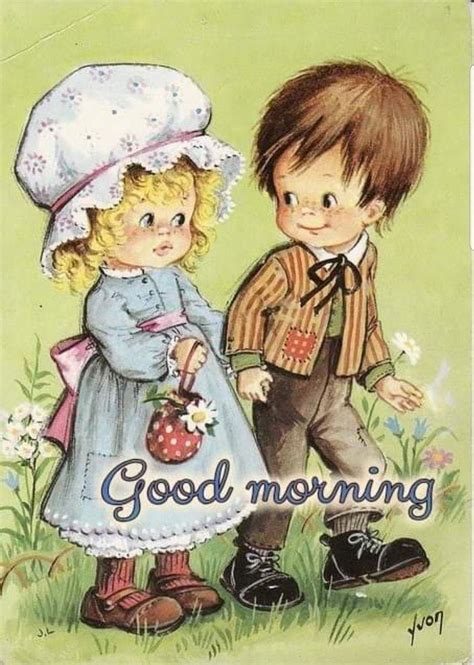 vintage boy girl good morning quote pictures   images