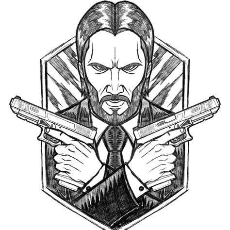 john wick coloring pages coloring pages