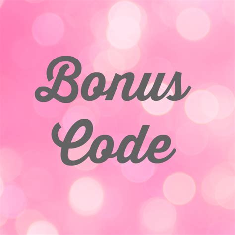 weekly bonus code  extra entries