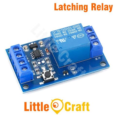channel   latching relay module  switch external control port